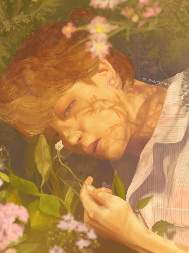 lu_oneart's tweet photo. he is my muse 😭💜 https://t.co/63O3qMA752