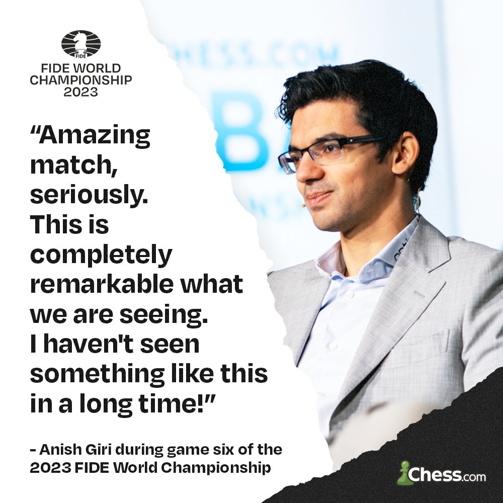 Anish Giri on X: It says I am a good fit.  / X