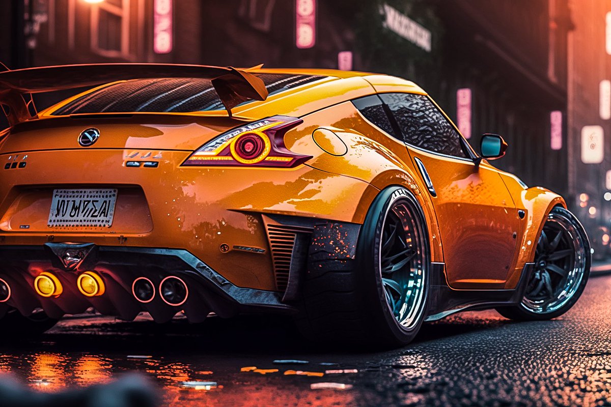 kezojofy-on-twitter-nissan-370z-midjourney-aiart