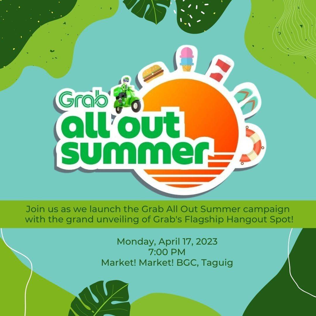 Hi MNLoves! 💙 Are you ready to go all-out this summer? Join us as we perform at the grand unveiling of Grab's flagship hangout spot this 17 April 2023 6:30PM at Market! Market! BGC, Taguig!

This is open for public and we'd love to see you there, MNLoves!

#MNL48
