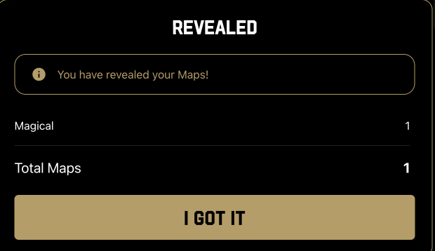 Gm☕️

A very good morning indeed, got my first non special or extraordinary map, now I can be painfully bullish for real 

AHOY 🏴‍☠️