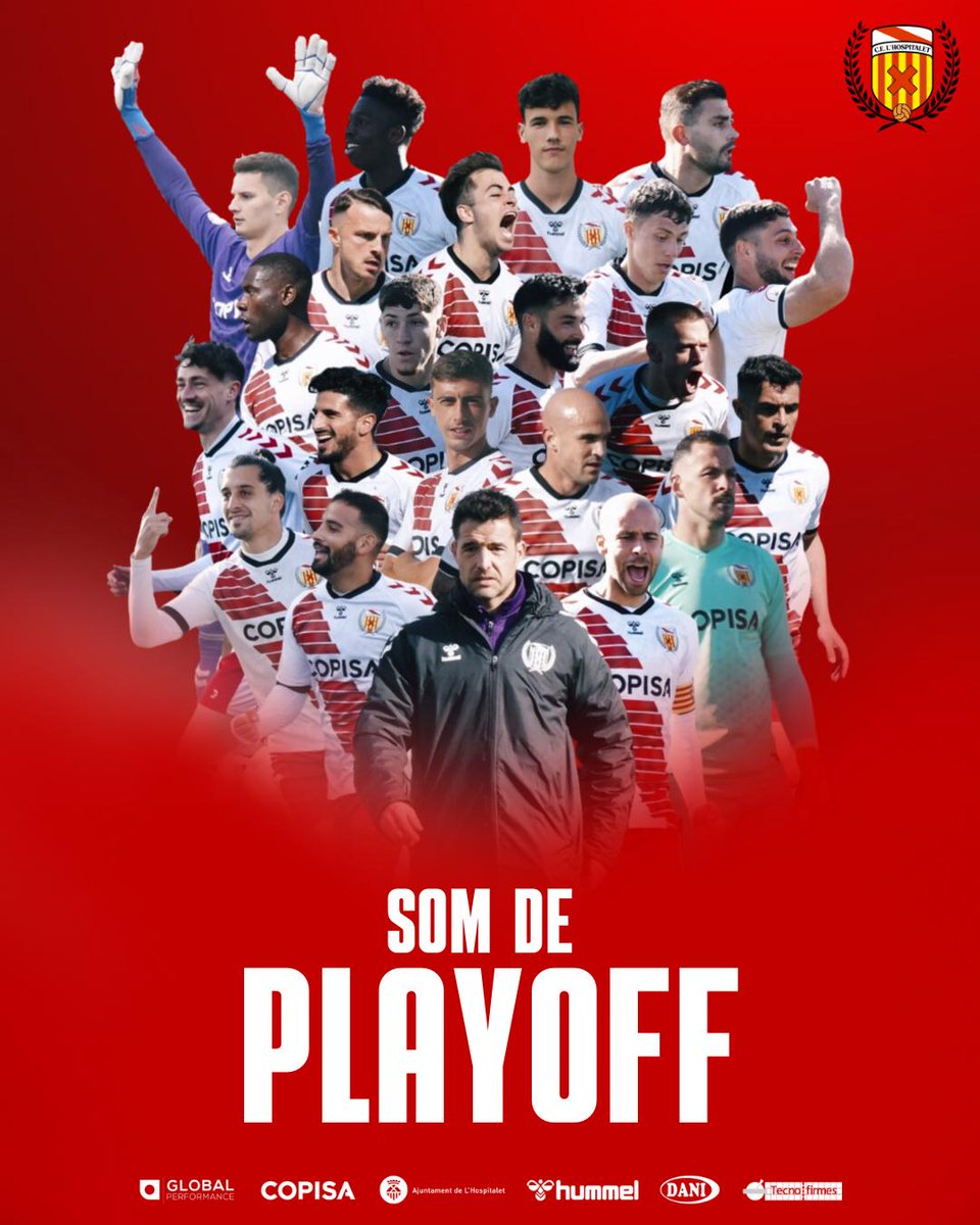 ⚒️ Doncs ja hi tornem a ser! 

#SomdePlayOff #SomhiHospi