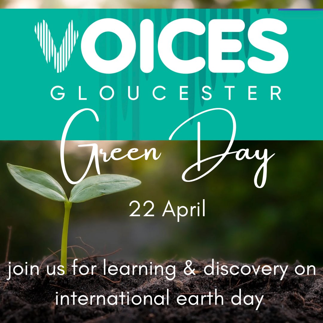 Join @VoicesGlos  on Sat 22 April for a series of FREE events on #earthday! Including sustainable skills (darning, wax paper, Saxon remedies) & films about the city’s relationship with the climate

Book your place here: orlo.uk/JUp7K

#Archive30 #ArchiveSustainability