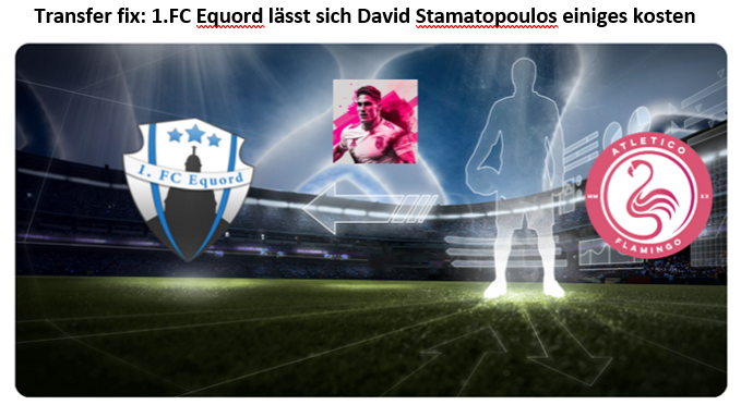 AtleticoFlamin1's tweet photo. Mit David Stamatopoulos verlässt uns ein Top Scorer mit 5 Toren und 9 Vorlagen diese Saison für 1.399.999€. Wir wünschen Ihn alles gute in der Zukunft! https://t.co/Na1lS8MMtS