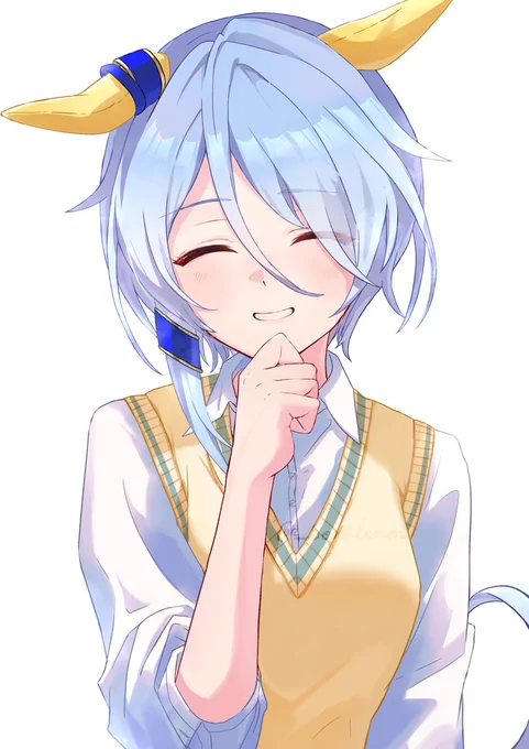 笑顔…… 