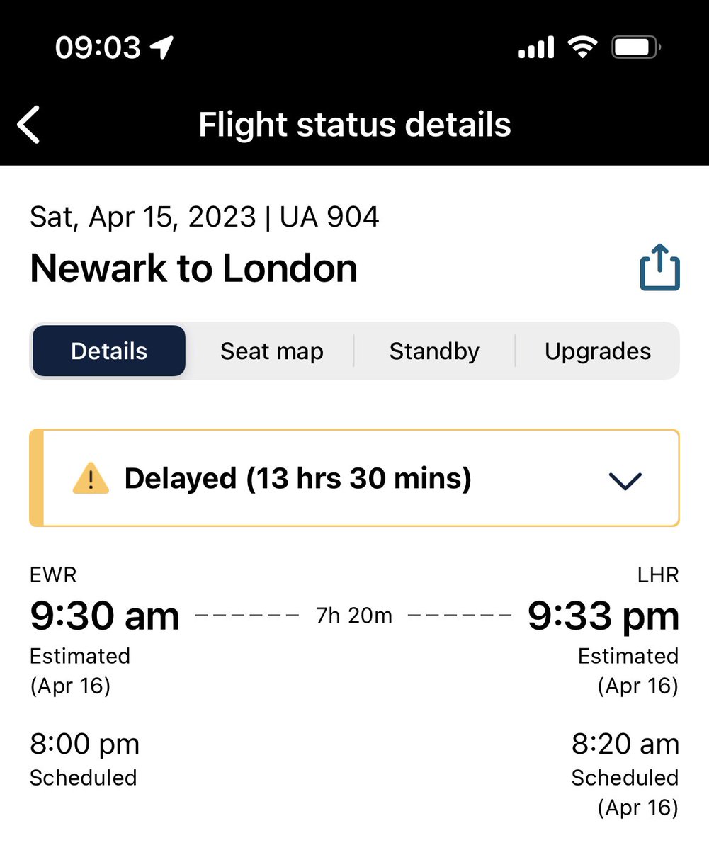 stephsunoster's tweet photo. @united shame on you. 9:03am &amp; you’re still waiting on a crew member. You’ve had all night to sort this out. Nothing you could do abt the storm, but maybe if you were better to work for, your crew would want to help out. Do better. My poor kid has been at EWR ALL NIGHT by himself https://t.co/q0qXkFL1Sz