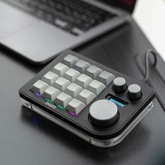 themacroproject's tweet photo. Using a macro keyboard can save you time and effort by automating repetitive tasks. #arduino #macrokeyboard #themacroproject #keyboard 
Read more at https://t.co/qsZ9MO2p9E https://t.co/A0SVR0HBP7