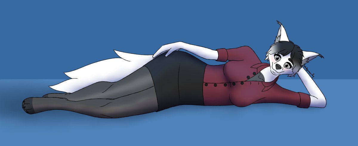 vulpinovsky's tweet photo. My part of the art trade with discord user MÄRQ0#5026 https://t.co/lsawKeEW0b