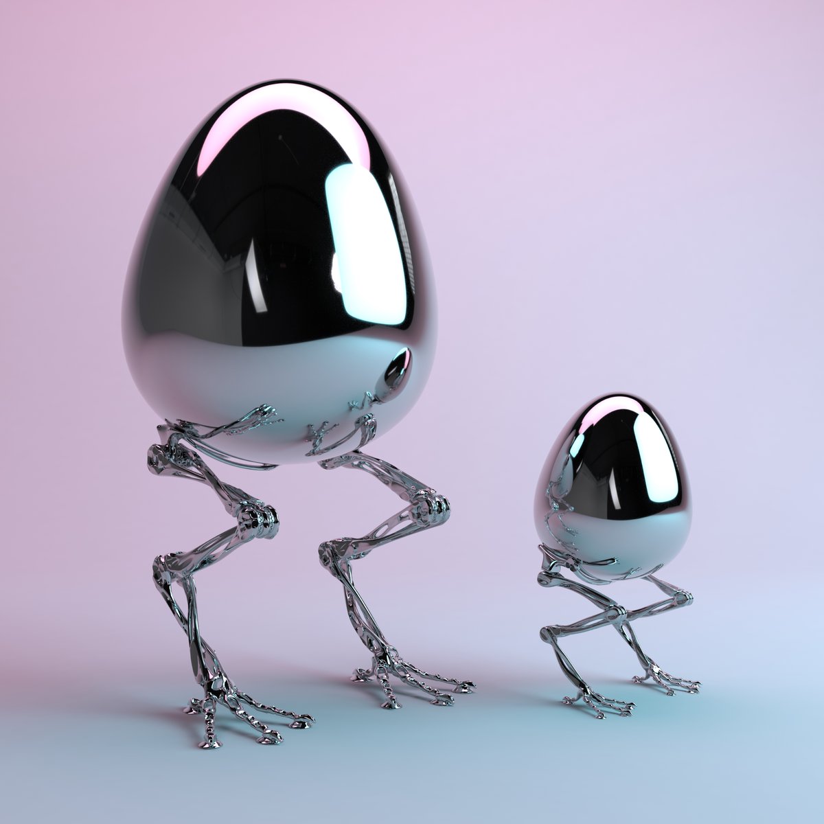 digitwinss :: Heavy Metal Eggs :: Digitwinss.com :: #digitalart #3dart #alien #aliens #nft #nfts #dubaiart #neom#designgallery #3dsculpting #3dsculpture #metaverse #web3 #webstagram #artwork #madeinbelgium #belgiandesign #heavymetal #nft #nfts #nftartwork #nftartworks