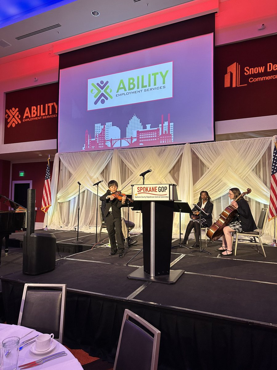 HarmeetKDhillon's tweet image. Sights and sounds of Spokane, WA, where I was the Lincoln Day dinner speaker last night. A very impressive event with nearly 600 guests and so many citizens proudly introducing themselves as Precinct Committee Officers and Captains!