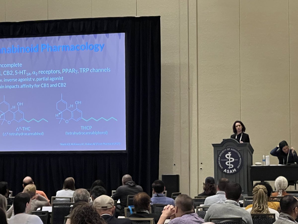 Timothy Wiegand, MD, FACMT, FAACT, DFASAM (@twtoxmd) on Twitter photo Drs Laes <a href="/TheSchwarziee/">Evan Schwarz</a> Pueringer & Steck #ASAM2023 <a href="/acmtmedtox/">American College of Medical Toxicology</a> Collaborative Session “ Delta what…?” TCHP/Delta-9-P long side chain ->potent, 11-OH-THC long lasting (more produced with PO cannabis), CBN ? less potent advertised for sleep <a href="/ASAMorg/">ASAM</a> Drs Laes <a href="/TheSchwarziee/">Evan Schwarz</a> Pueringer & Steck #ASAM2023 <a href="/acmtmedtox/">American College of Medical Toxicology</a> Collaborative Session “ Delta what…?” TCHP/Delta-9-P long side chain ->potent, 11-OH-THC long lasting (more produced with PO cannabis), CBN ? less potent advertised for sleep <a href="/ASAMorg/">ASAM</a>
