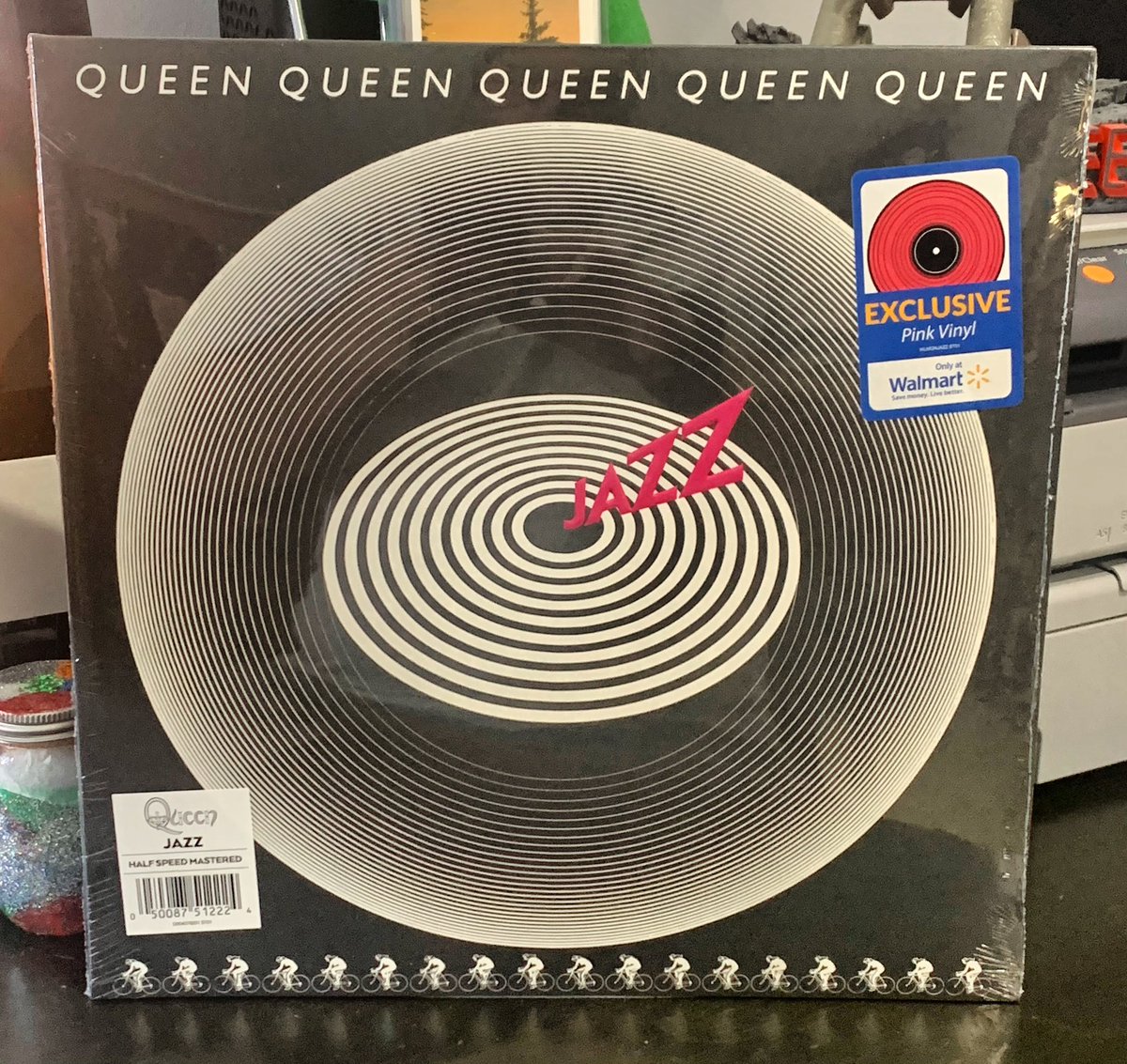 Walmart continues to take my money, one glorious exclusive colored vinyl at a time. #queen #queenwillrock #queenjazz #coloredvinyl