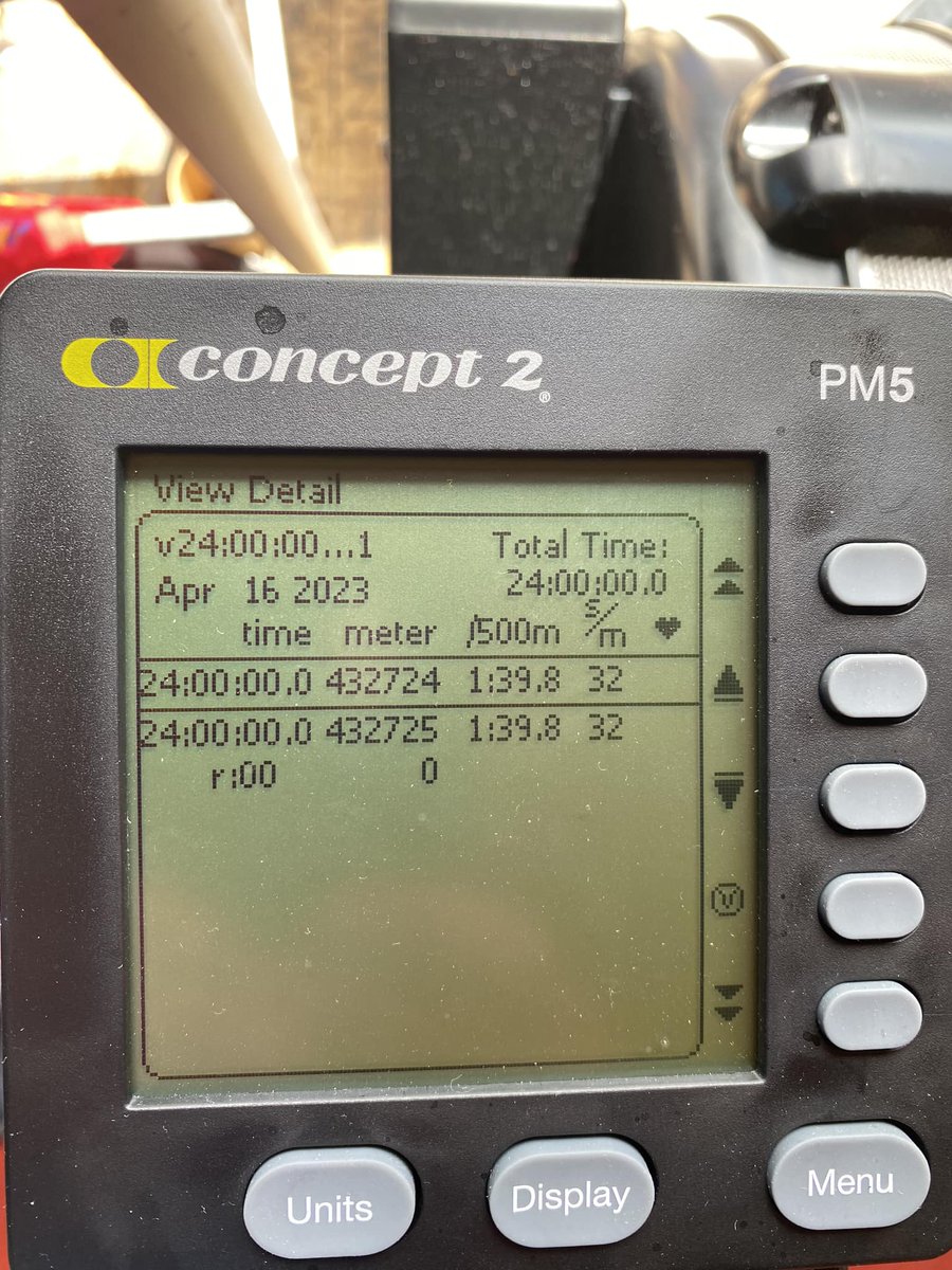 Not only did the beat the old world record the smashed it

It’s only a new World Record by Team The Gavin Glynn
WOOOOHOOOO so delighted for all #TEAMGAVINGLYNN

#teamgavinglynn #worldrecordattempt #rowingchallenge #indoorrowing <a href="/GardaBoatClub/">Garda Boat Club</a>