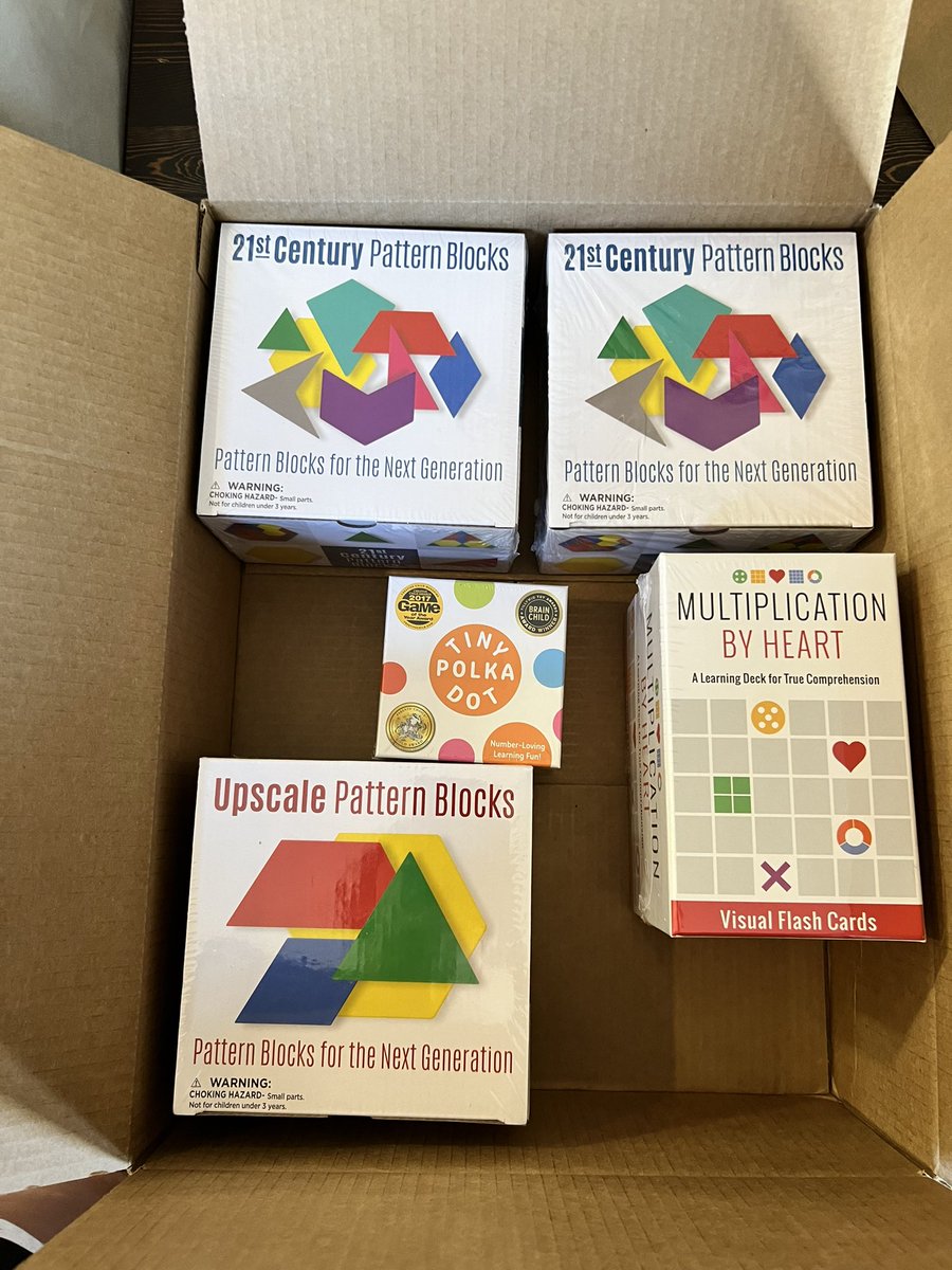 KappelEmily's tweet photo. Building with #upscalepatternblocks and #21stcenturypatternblocks is so much fun for these girls. They played for over an hour post-soccer game.
I love seeing kids have fun with Math!! @MathforLove https://t.co/RP3qSXyYuY