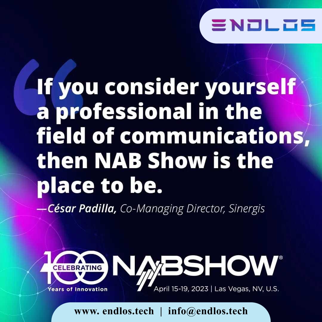 brainstorm and network with peers across the show.   #NABShow #BroadcastEngineering #ITConference #CloudComputing