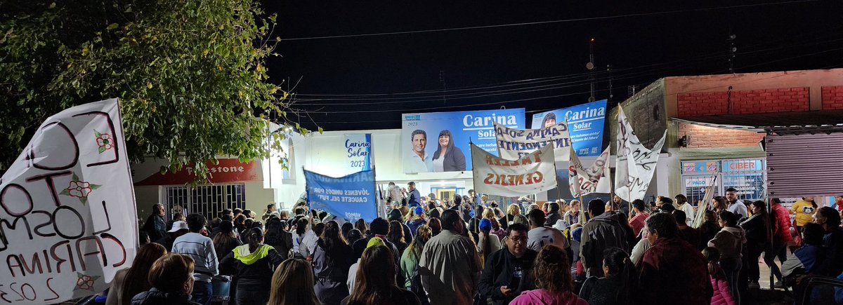 Este 14 de Mayo votamos a Carina Solar como Intendente de Caucete