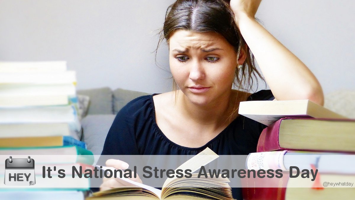 It's National Stress Awareness Day! 
#StressAwarenessDay #NationalStressAwarenessDay #StressKills
