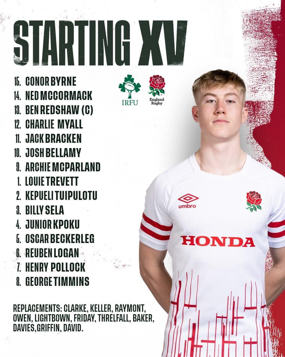 After a win against Italy (Congrats to Josh on being selected for the team of the round) you can watch Lucas, Josh and Conor take on Ireland at 4:20 this afternoon using this link youtube.com/live/jx-DjXsyr… #TrinityRugby
