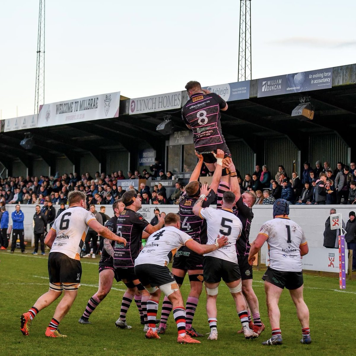 Two epic #MillbraeMatchdays🙌🏼

Thank you to everyone who joined us this weekend. 

📸 George McMillan 

#AyrshireRugby | #pinkandblack