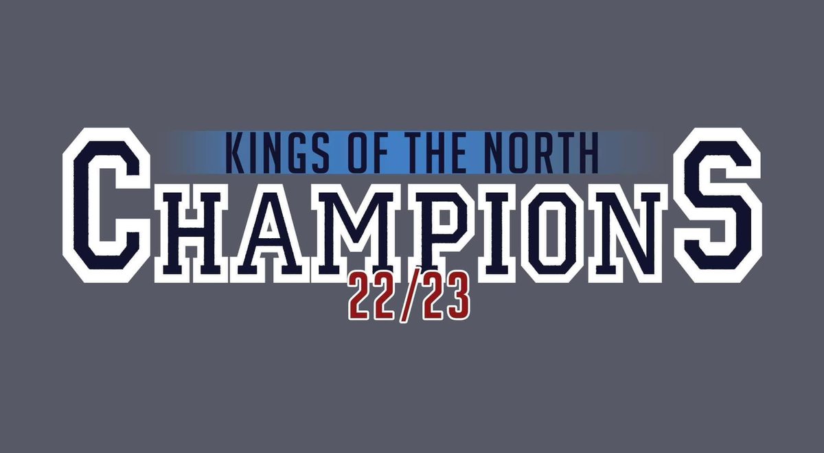 Congrats to Solway Sharks crowned the 22/23 NIHL1 Champions!!!

History made! 
Our Grand slam complete! 
Quadruple Champions!

🏆 Cup Champions
🏆 League Champions
🏆 Playoff Champions
🏆 NIHL1 Champions 

🦈🏒💙🏆🏆🏆🏆