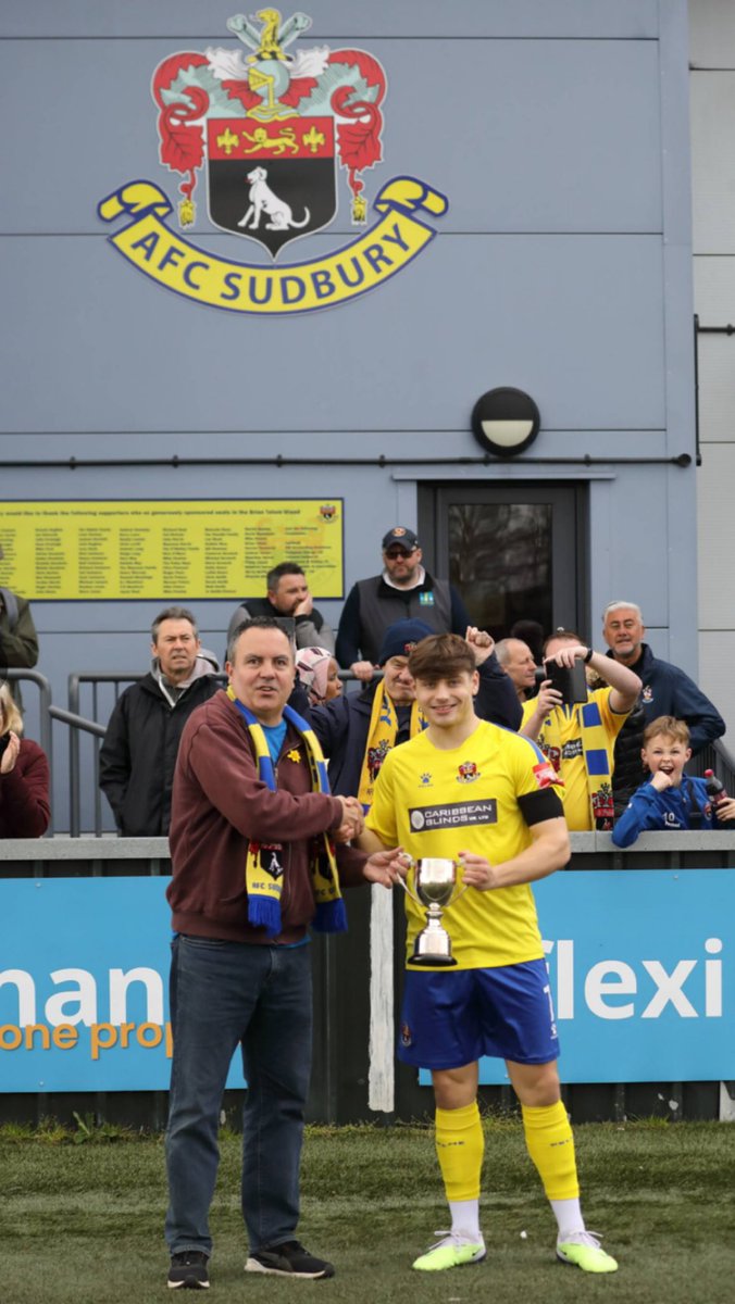 Thank you to the fans that voted, the support for the whole squad this season has been outstanding. @AFCSudbury 💛