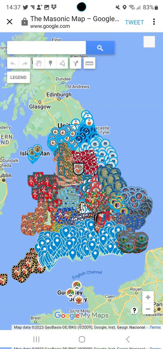 Masonic Map tweet media