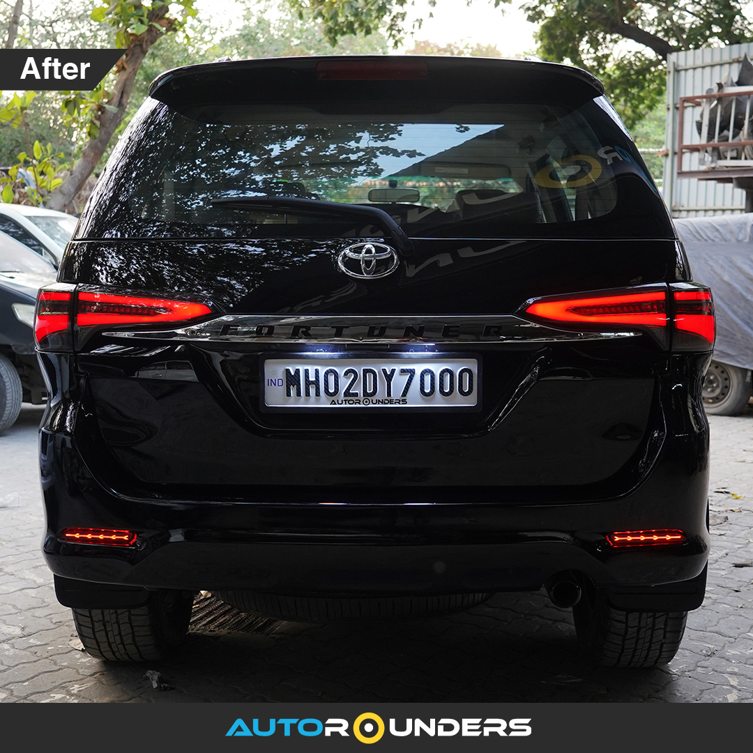 Autorounders's tweet photo. This Porsche Black Legenderβs sporty appeal is enough to create a fan base! π€π₯
Visit the below link for the full modification videoπ
https://t.co/IJ5x7afNIx
#Autorounders #Fortuner #Legender #ToyotaFortuner #carmodification #interiorcustomisation #mumbai #hyderabad #pune https://t.co/Qe6WE1tDLv