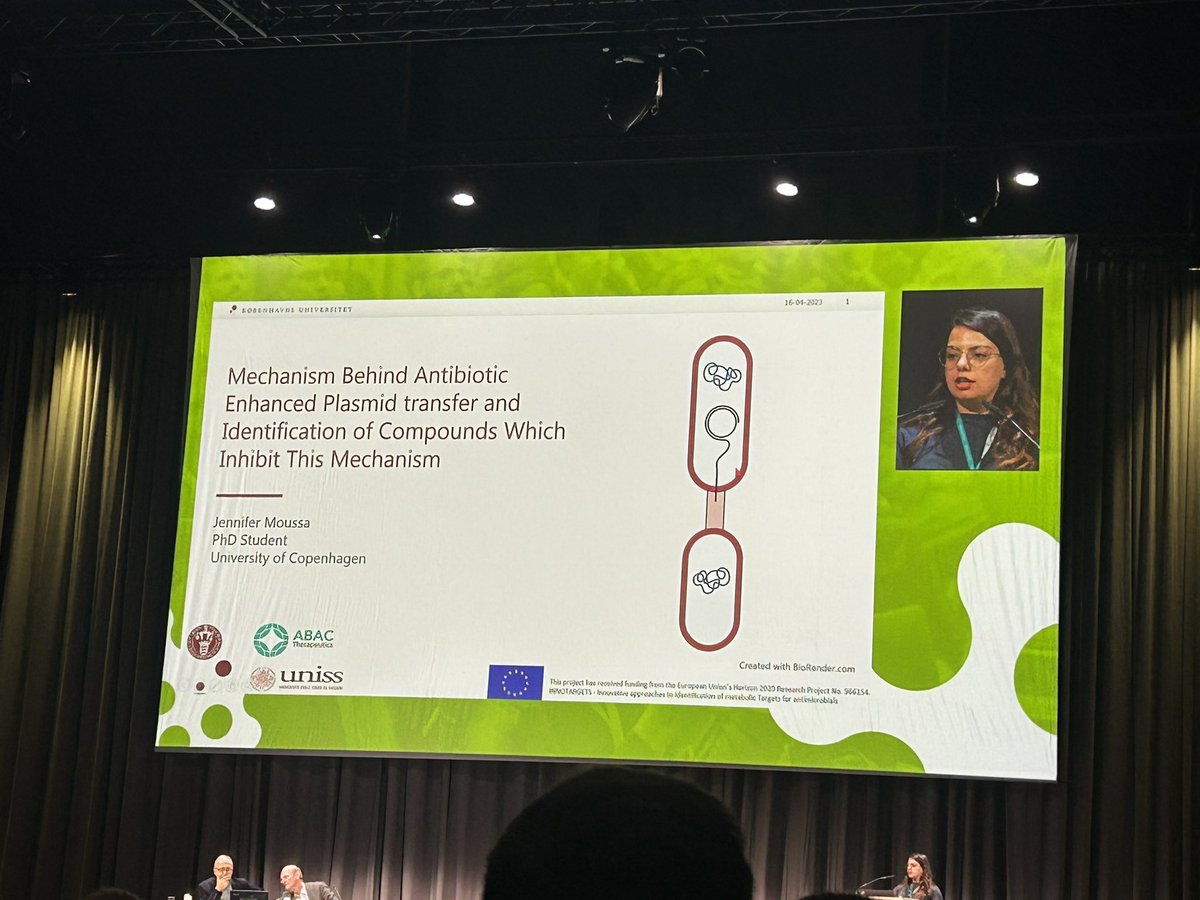 verma_pareena's tweet photo. Our very own ESR @MoussaJenni presenting her amazing work at #ECCMID2023 
@Innotargets2020 @MSCActions https://t.co/O3KZEvbKPA