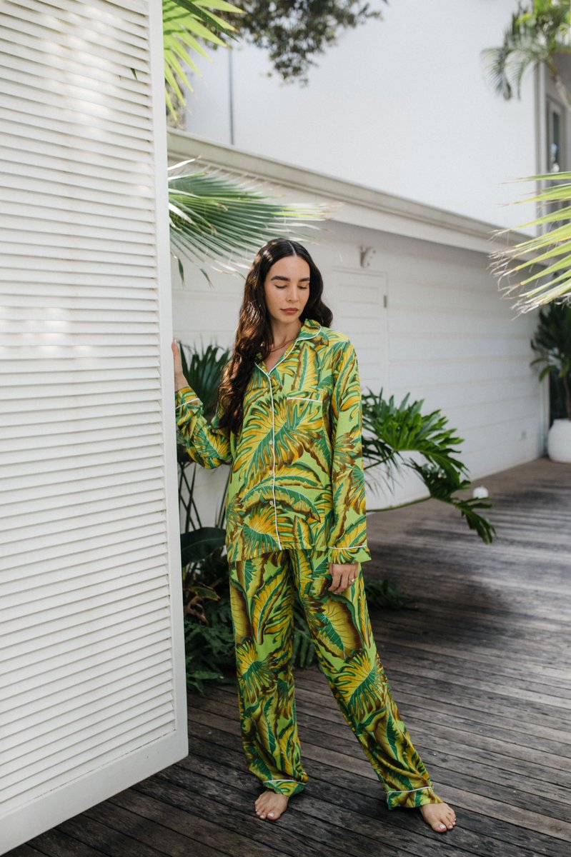 Introducing our new Banana leaf set 🌿 Launching in time for Mother’s Day, treat her to something comfy, and let her sleep in. Perfect for every mom ( and mom to be ) on your list, including you. Available online this week