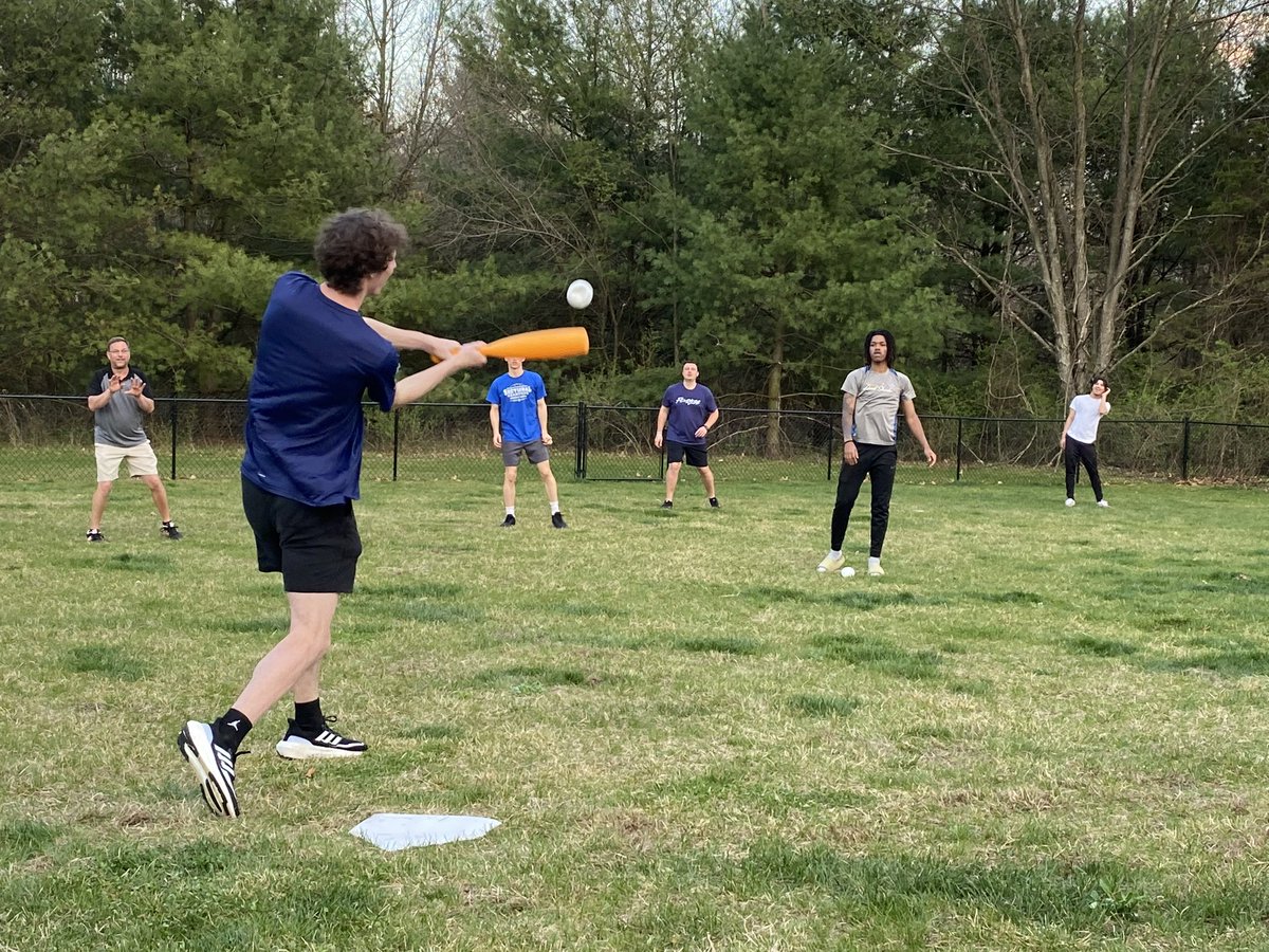Had a great pre season curriculum/team bonding session night last night with our 2024 team. 

The #1 source of conflict in your life is YOU! 

I also may or may not have hit three home runs in our wiffle ball game. But who’s counting?