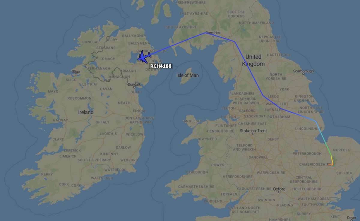 TheSnoopySnoop's tweet photo. #RCH4188 🇺🇸 USAF
C-17A Globemaster III #AE0679 00-0174

Mildenhall -> Knock, Ireland

Shame I have clouds! 😡

#AvGeek #Planespotting @Rotorblur @BrianHayes757 https://t.co/b6lKlWe15w