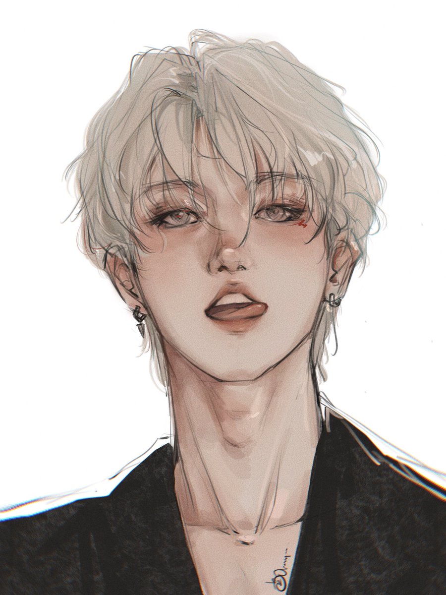 orangeee2899's tweet photo. ID photo 
#Straykids #Straykidsfanart #Han https://t.co/GWHaktHRA9