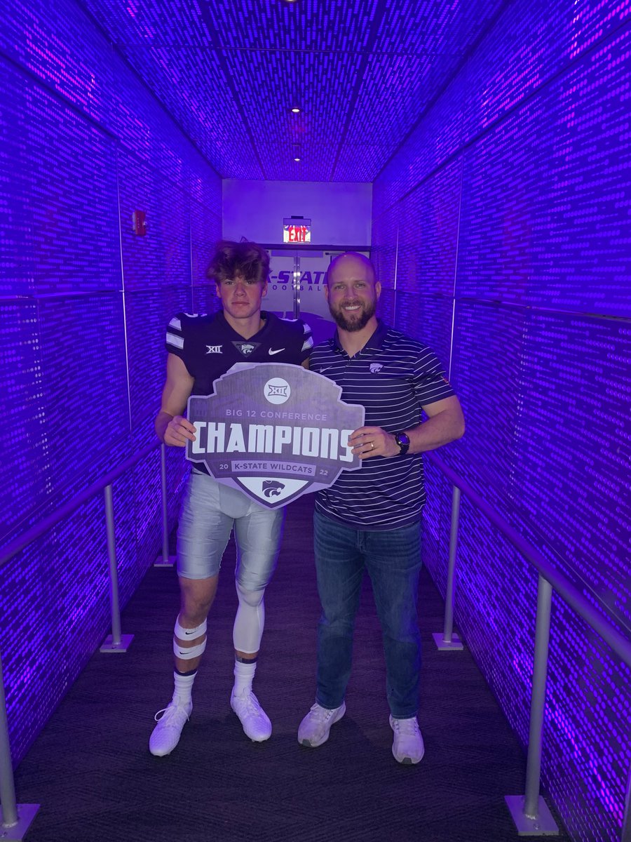 Had a Great time at @KStateFB yesterday! Look forward to being back!! @CoachBurnhamKSU @MaddiGage @spedbraet @ChuckLillie @CoachKli @KStateRecruit @GoPowercat #EMAW #PoundTheStone