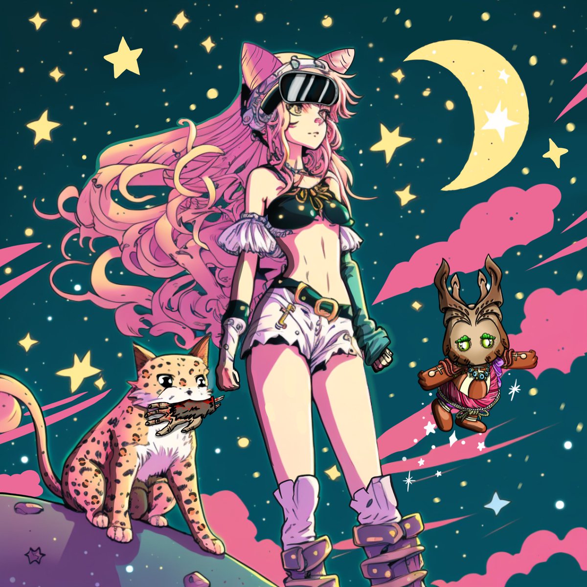 SeraStargirl's tweet photo. AI + 📱✍🏻 🌸✨⭐️🌙 https://t.co/FzRCpjEfbC