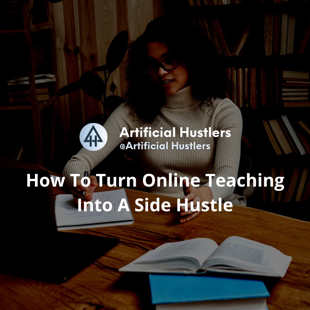 Online teaching is a rewarding side hustle that allows you to share your knowledge with others. Learn how to turn online teaching into a side hustle and start earning extra income today. #OnlineTeaching #SideHustleTips artificialhustlers.com/how-to-turn-on…