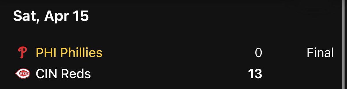 The Phillies forgot to take their bipolar meds