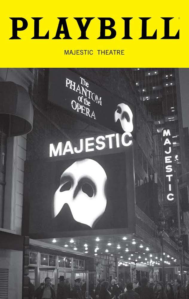 REVEALED: The closing night #Playbill for #PhantomBroadway. #ThePhantomoftheOpera #PhantomoftheOpera #MajesticTheatre #TheBrilliantOriginal #HalPrince #MariaBjörnson #GillianLynne