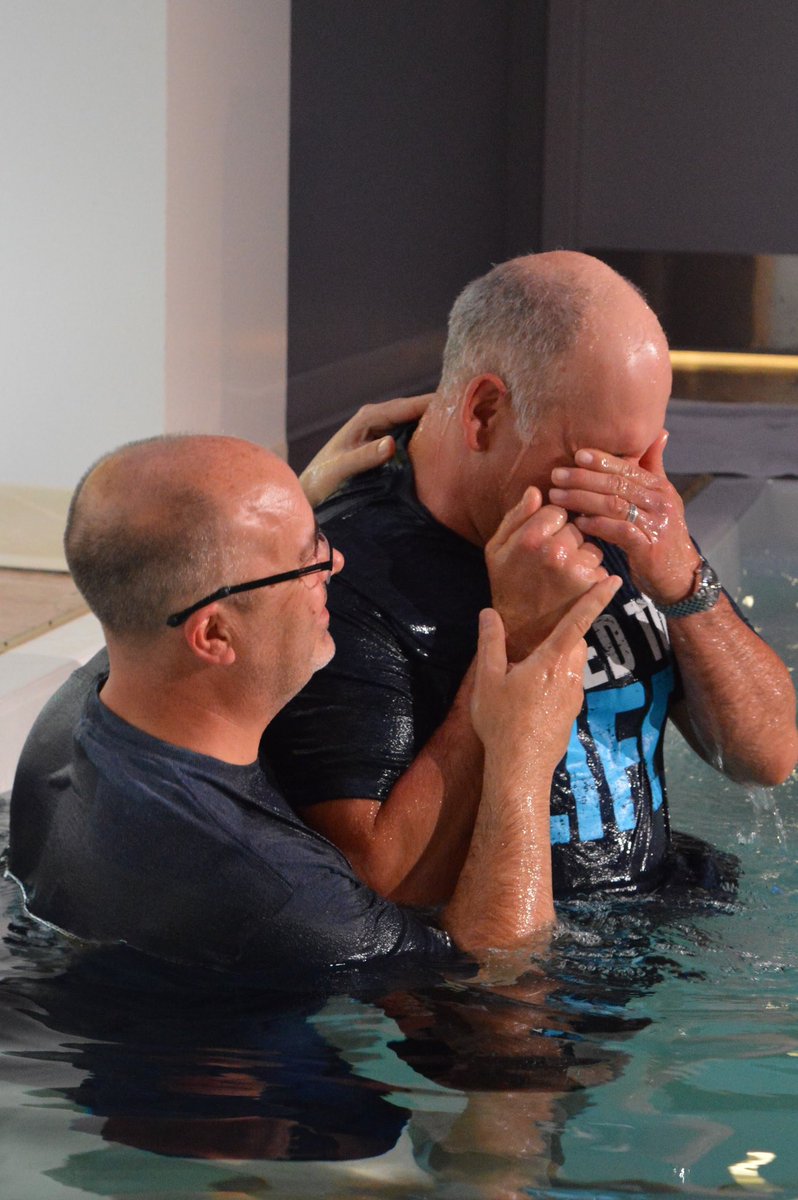 PastorRussNoss's tweet photo. 🙌 Praise God! 3️⃣ people followed in obedience of baptism today at Mt Carmel Baptist Church. What an awesome day! #fillthetank #baptismsunday https://t.co/lDcwLDivvm