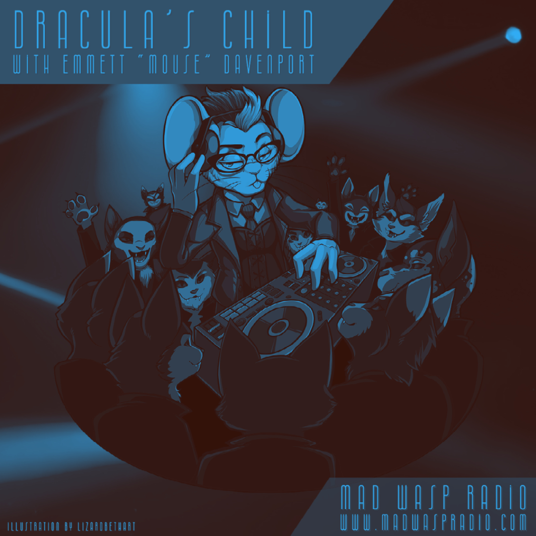 DracsChild's tweet photo. Dracula's Child is ON THE AIR on https://t.co/5Qm9o6rUJy right now! Missed the show? Not to worry! You can listen to it here - https://t.co/0riP08tkYA #DracsChild #MadWaspRadio #MixCloud #MouseTheDJ #Goth #Industrial #PostPunk #NewWave #Music #Radio #Podcast https://t.co/J1hQFx2cIk