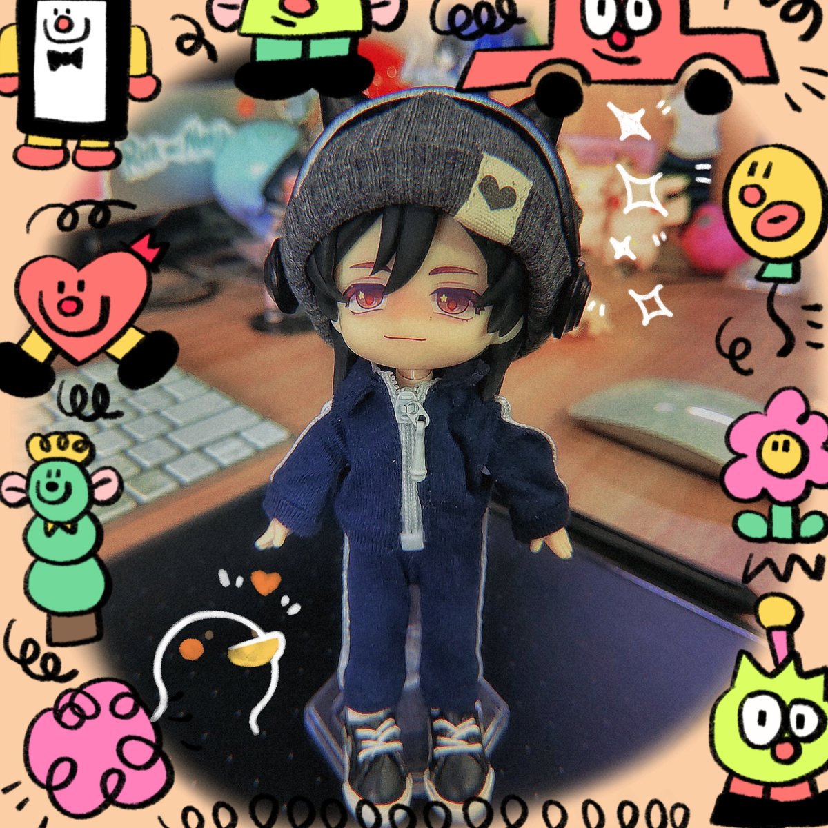_ChiShu_'s tweet photo. my little ob11 Quackity finally arrived((((vamoooo
working will never be that annoying anymore୧⍤⃝🐥 https://t.co/1iacjRV5An