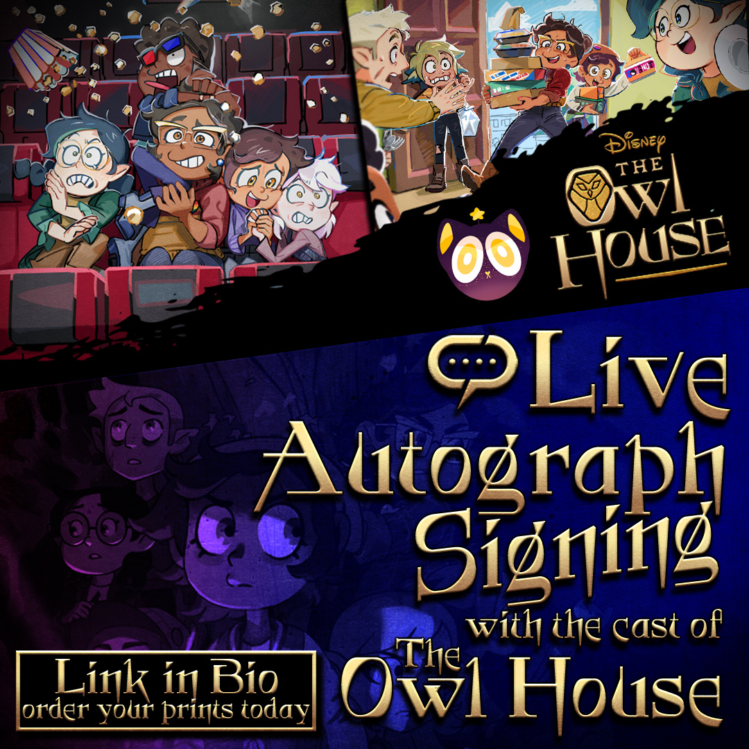 Eden Riegel on X: Reminder! The Owl House cast Q&A is coming up this  Saturday, May 6 at 10am PST/1pm EST. Keep on the lookout for links! Get  your prints now (link