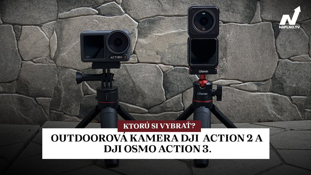 naplnotv's tweet photo. Outdoorová kamera 🎥 #DJI Action 2 a DJI Osmo Action 3. Ktorú si vybrať? | naplnotv

Vo videu si povieme hlavné plusy a mínusy outdoorových kamier #DJI Action 2 a DJI Osmo Action 3. Ktorá outdoorová #kamera je na čo vhodná a pre koho.

▪️ https://t.co/DrVeLRz16t https://t.co/14Qqh3NRxa