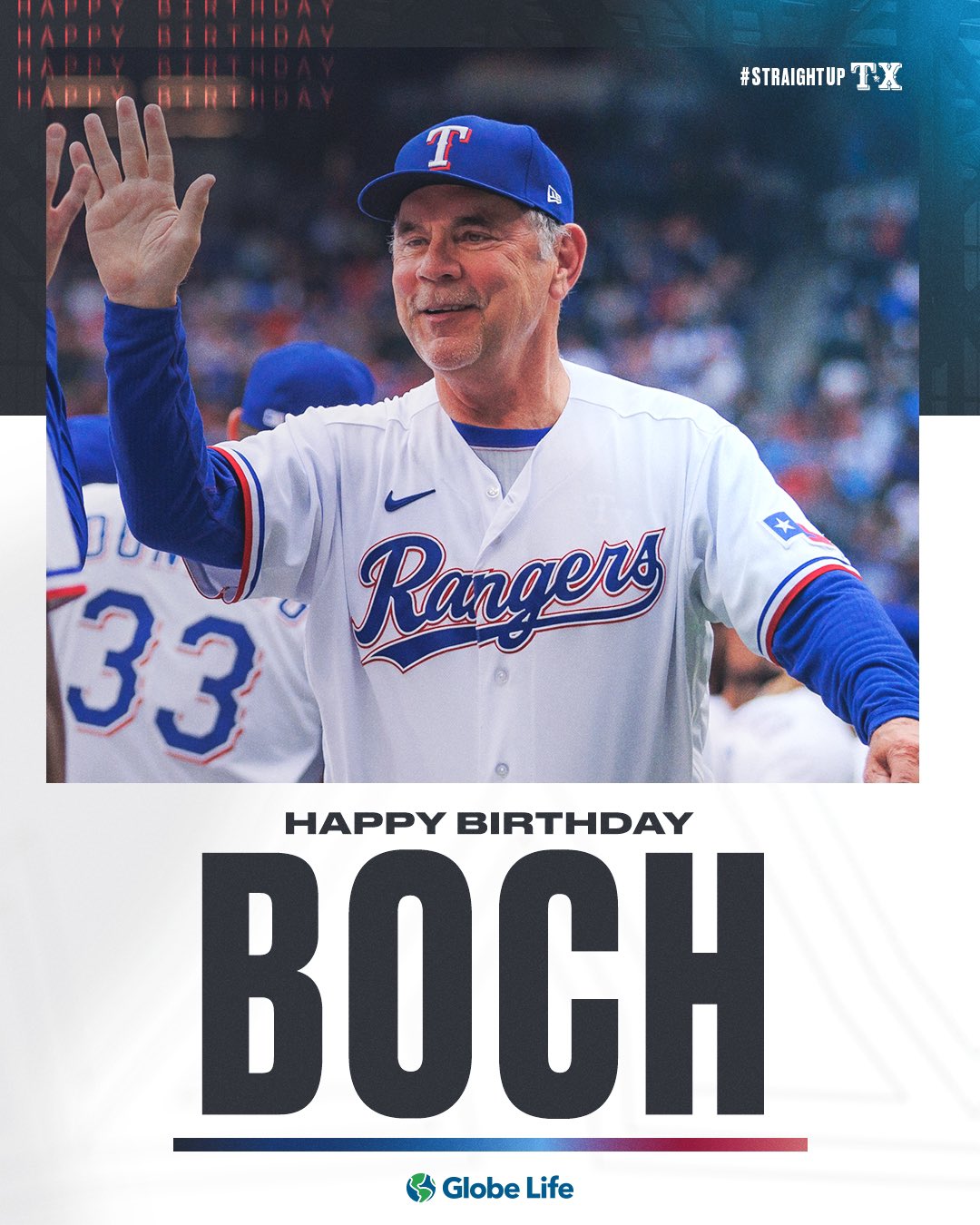 Wishing a very Happy Birthday to manager Bruce Bochy! 