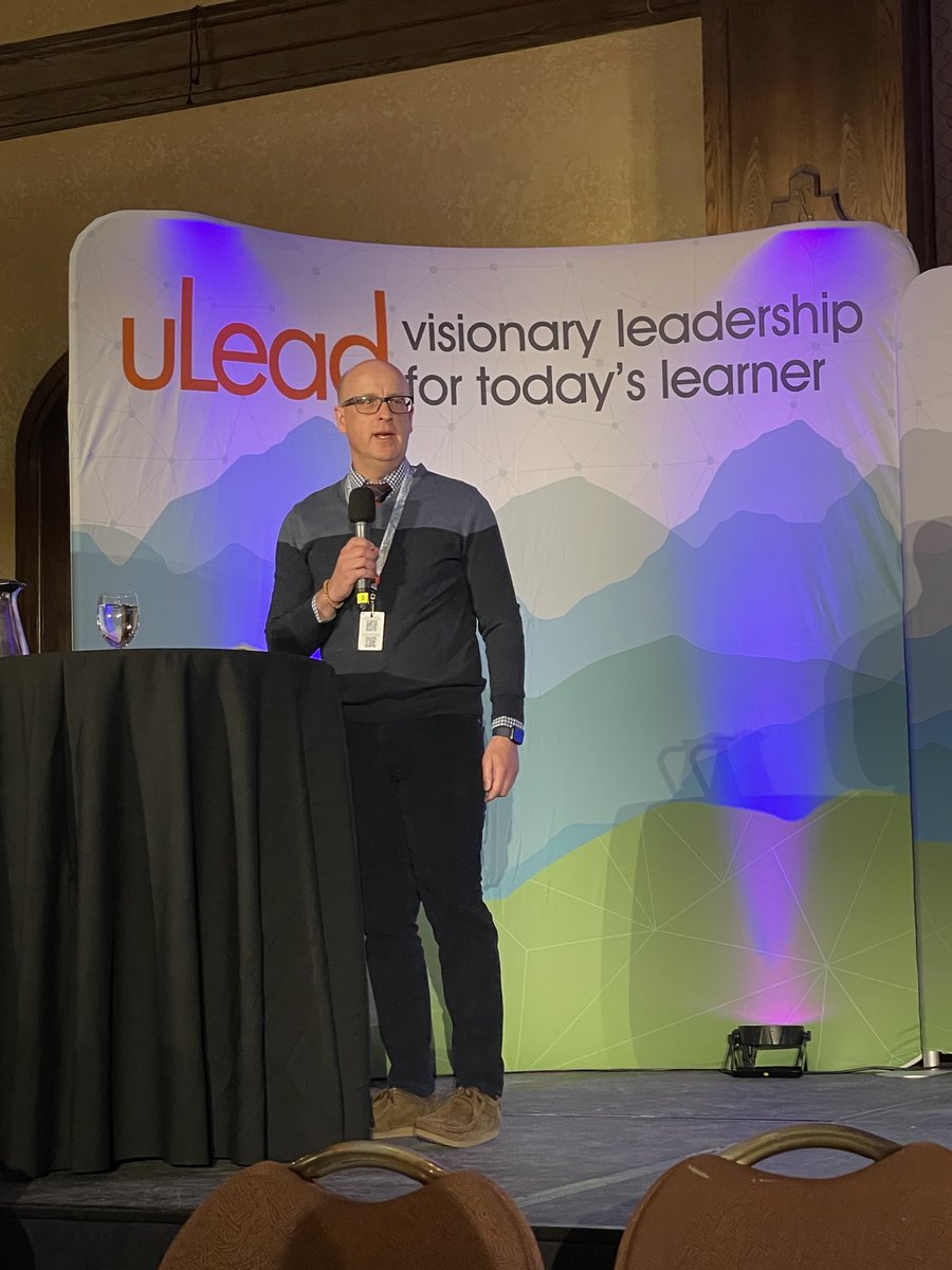 Thanks ⁦@schill_dawg⁩ for sharing opening remarks and gratitude for the significant impact and commitment of educational leaders! ⁦@uLeadconference⁩ #ulead2023