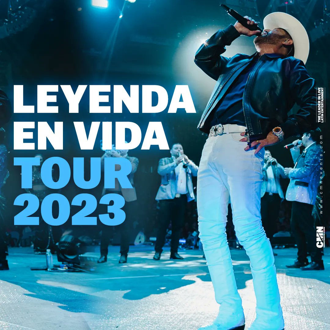 CMNEvents's tweet photo. ¡Gracias a ustedes, @panchobarraza20 y su gira #LeyendaEnVida llegara a #LosAngeles el 17 de Junio en el @thekiaforum! 🎟 Visita https://t.co/mptvb0XwXG y compra tus boletos YA! 🥂🌟   
               🎯#CMNEvents Líder en Entretenimiento Latino en Vivo https://t.co/RFQ4a1Ll7y