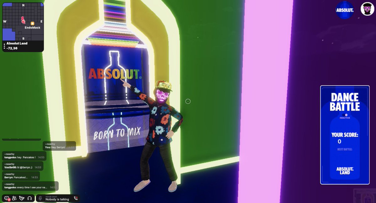 Another awesome ABSOLUT.LAND, great time with great frens! Thank you <a href="/absolutvodka/">Absolut</a> for opening up the #absolutland for another round! 🥂
0x12FDC2622744A7FF838d3b51E18797a526859Ca6