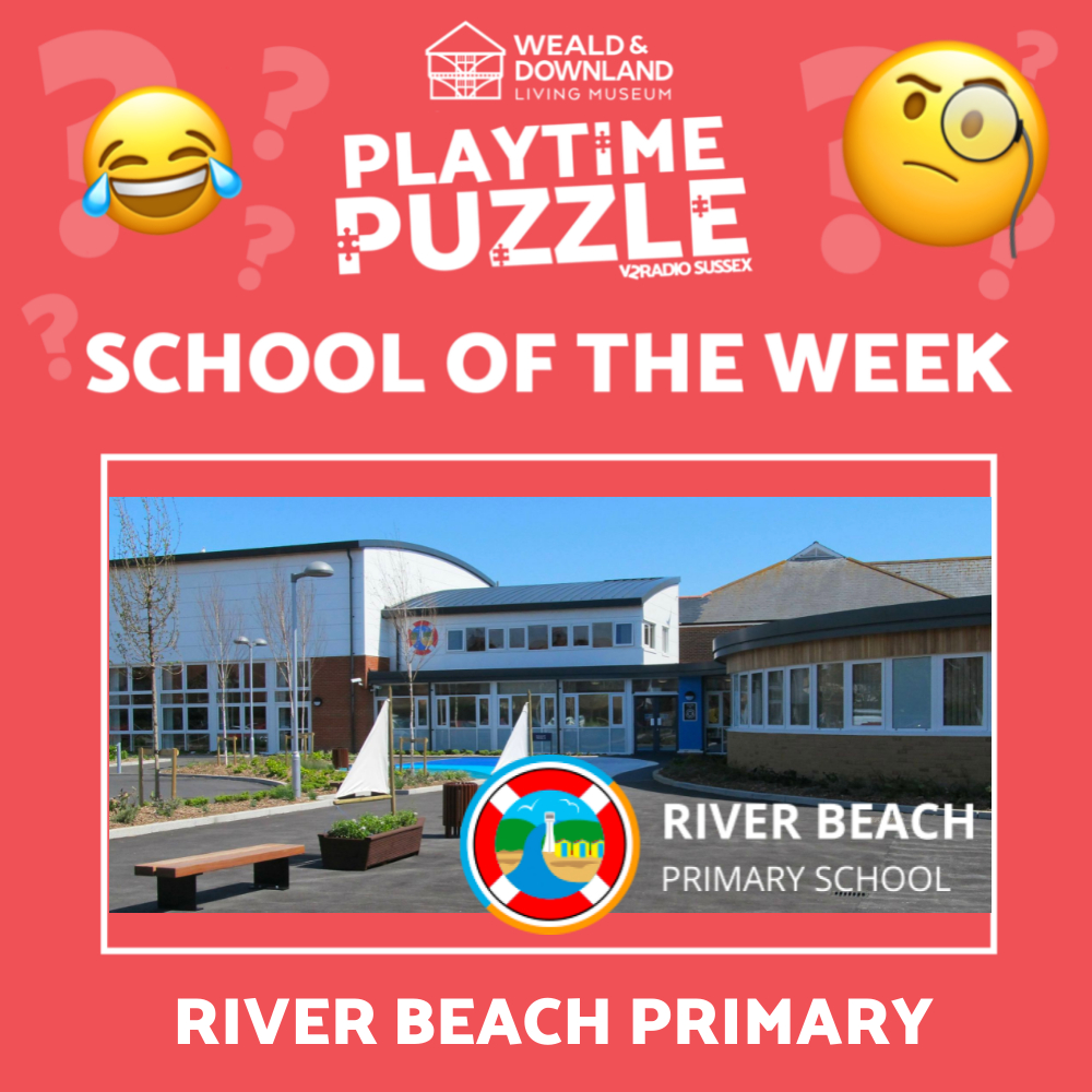 V2 Radio (@v2radiosussex) on Twitter photo Our Breakfast Show game 'Playtime Puzzle' returns today!
Every week, we'll talk to a local school - you have to work out what the children are talking about. ššš§
Featuring children from River Beach Primary <a href="/SWRBPS/">River Beach</a>  in Littlehampton this week.
Supported by @wealddownmuseum Our Breakfast Show game 'Playtime Puzzle' returns today!
Every week, we'll talk to a local school - you have to work out what the children are talking about. ššš§
Featuring children from River Beach Primary <a href="/SWRBPS/">River Beach</a>  in Littlehampton this week.
Supported by @wealddownmuseum
