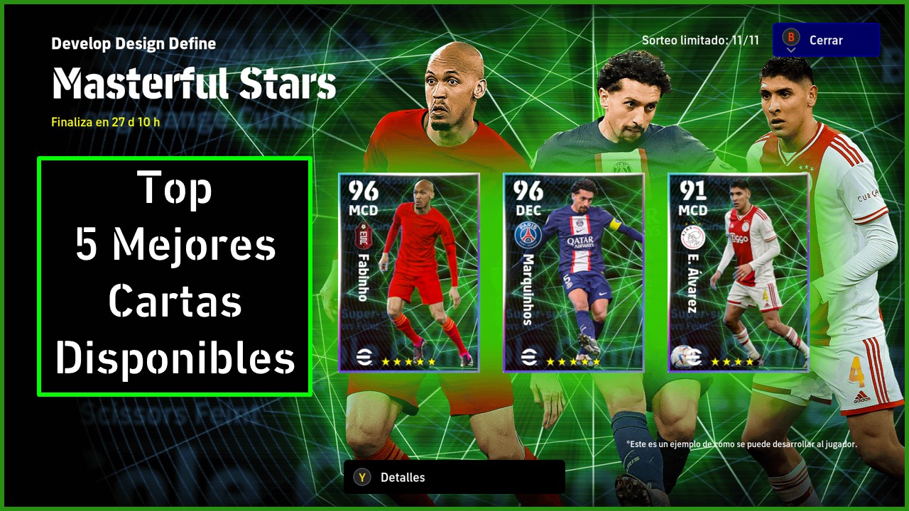 eFootball 2023 Nuevas Cartas Jugadores Épicos Disponibles