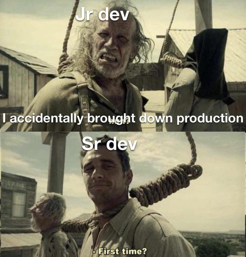 xalgord's tweet image. It’s a right of passage really
Credits to: Jjabrahams567
#codeeveryday #codingquotes #devlife #opensource