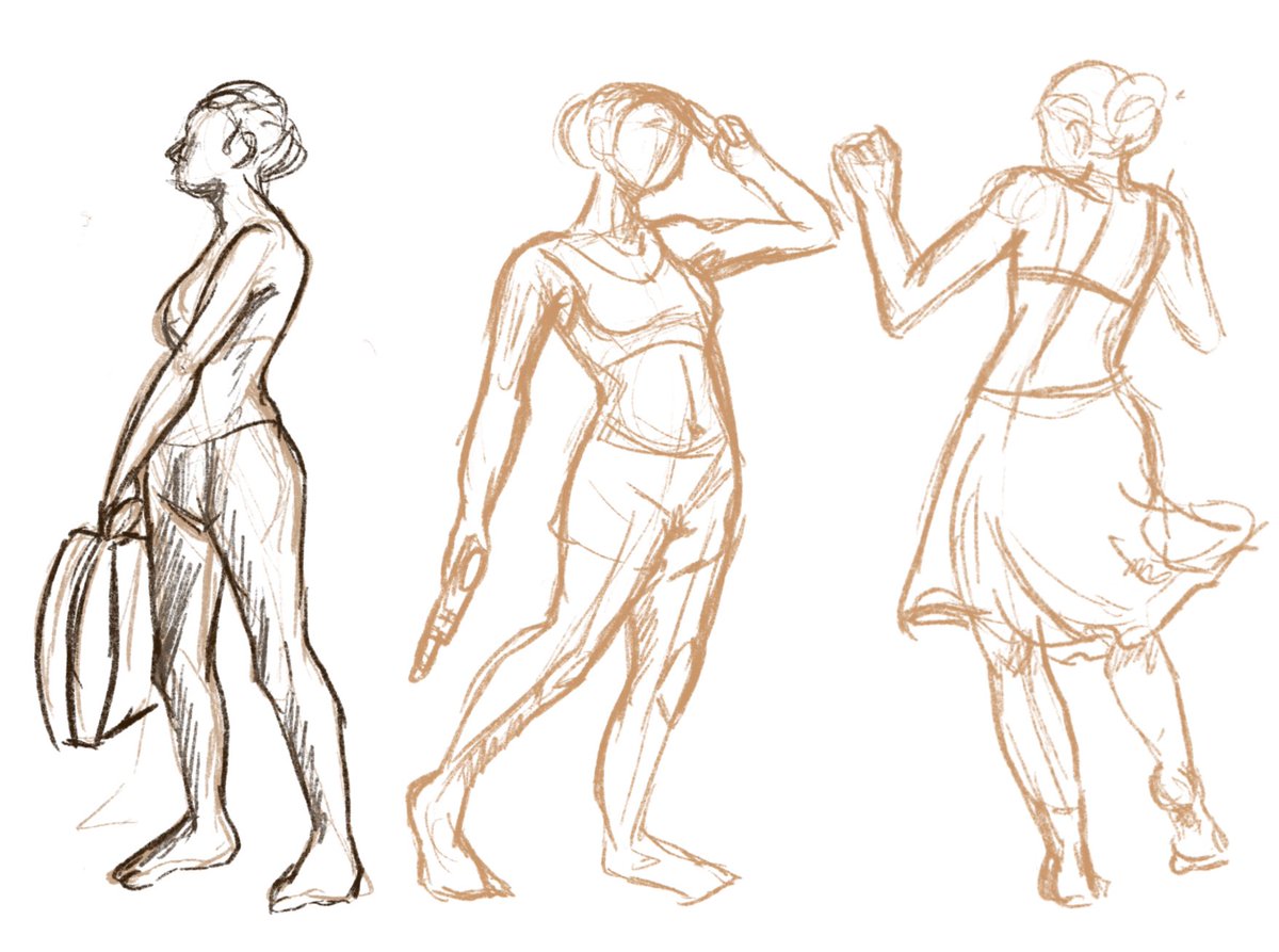 _flickarts_'s tweet photo. Figure sketches from random pictures on Pinterest 

#sketches #artstudy #figuredrawing #figuresketch https://t.co/LgdqQqphvm